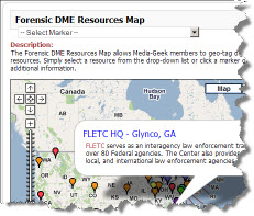 DME Resource Map - click to view
