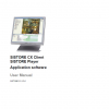 SIEMENS SISTORE Player and SISTORE CX Client Software Manual